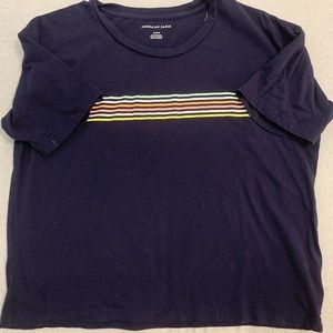 Short sleeve crop top